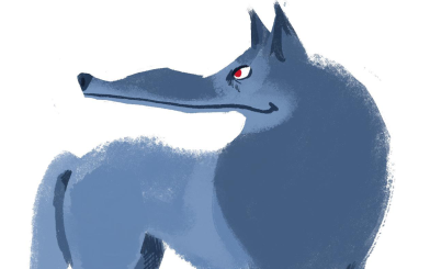 Esquisse Loup
