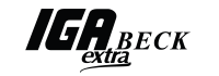 IGA Beck extra Logo